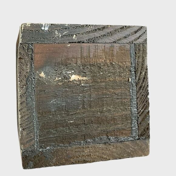 Birdhouse Vintage Handmade Snowman - Picture 7 of 7